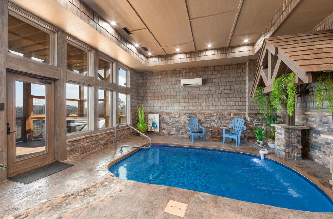 Splash Mountain Pool Hot Tub Theater Game Room Sevierville Luaran gambar