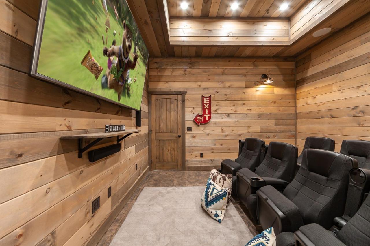 Splash Mountain Pool Hot Tub Theater Game Room Sevierville Luaran gambar