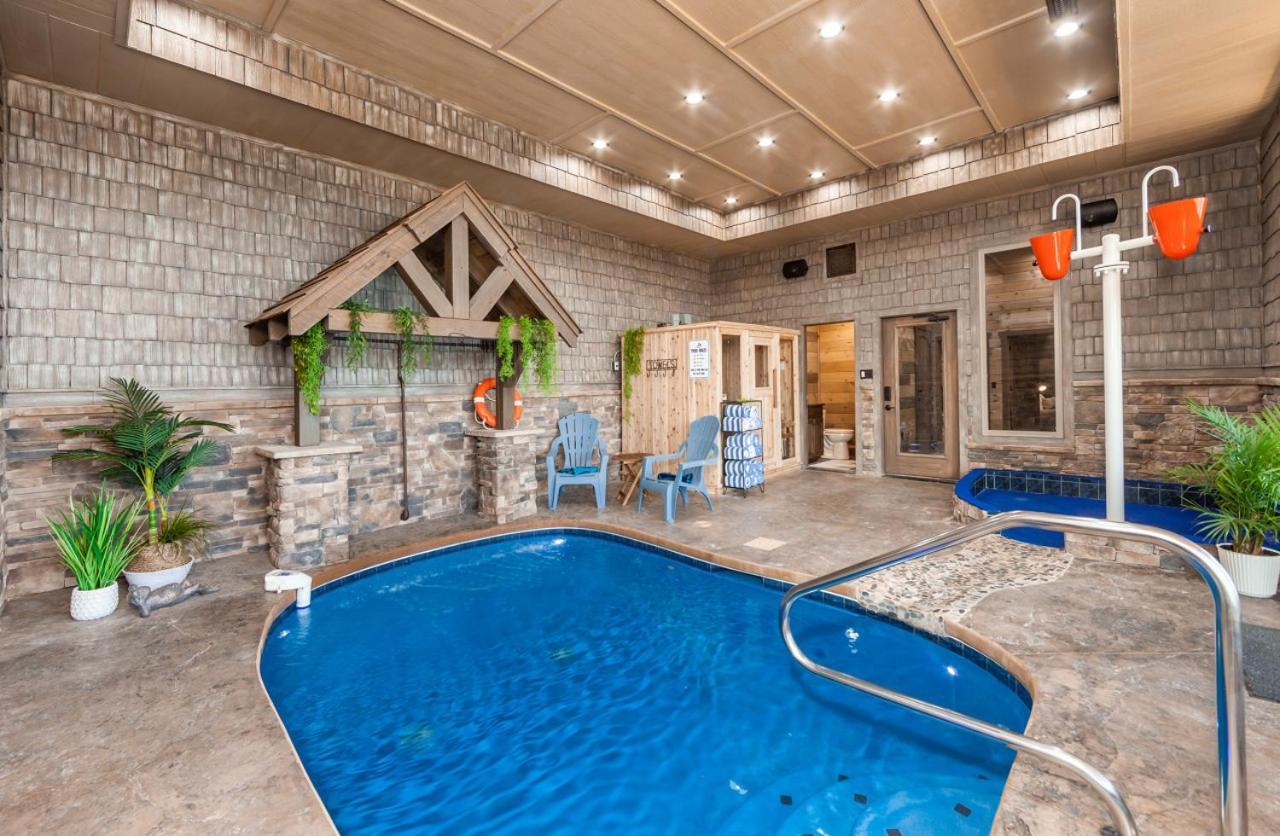 Splash Mountain Pool Hot Tub Theater Game Room Sevierville Luaran gambar